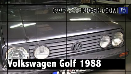 1988 Volkswagen Golf TDI 1.6L 4 Cyl. Turbo Diesel Review